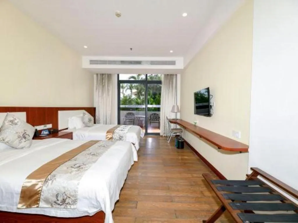 Bed in Serenity Marina Hotel