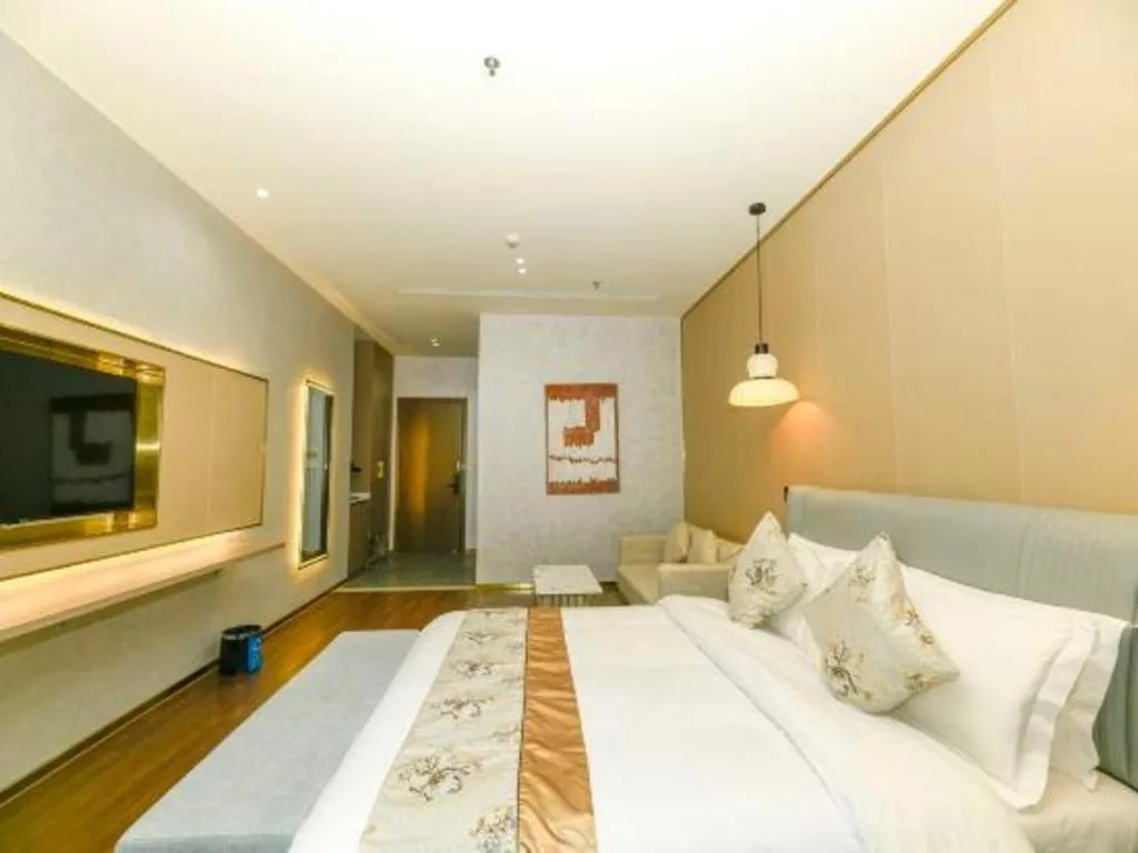 Bed in Serenity Marina Hotel