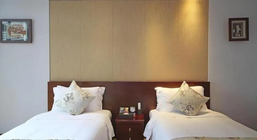 Bed in Serenity Marina Hotel