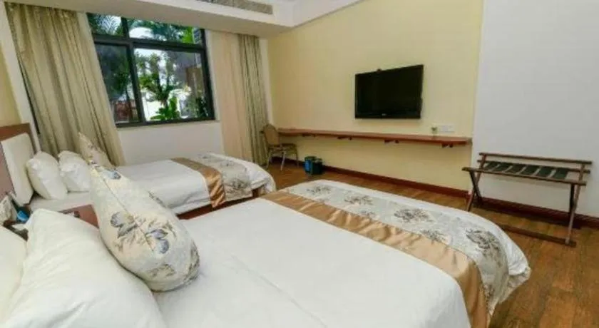 Bed in Serenity Marina Hotel