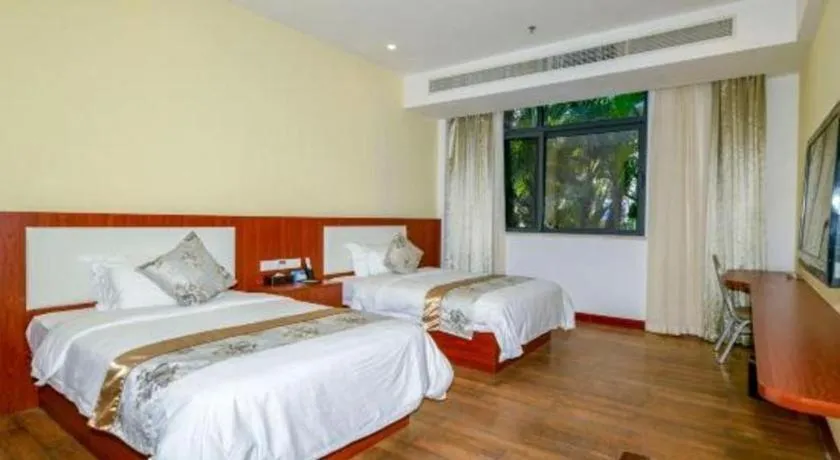 Bed in Serenity Marina Hotel