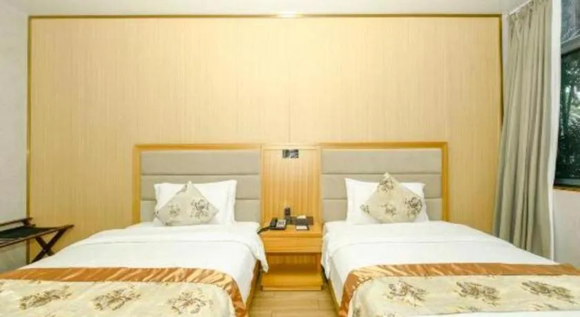 Bed in Serenity Marina Hotel