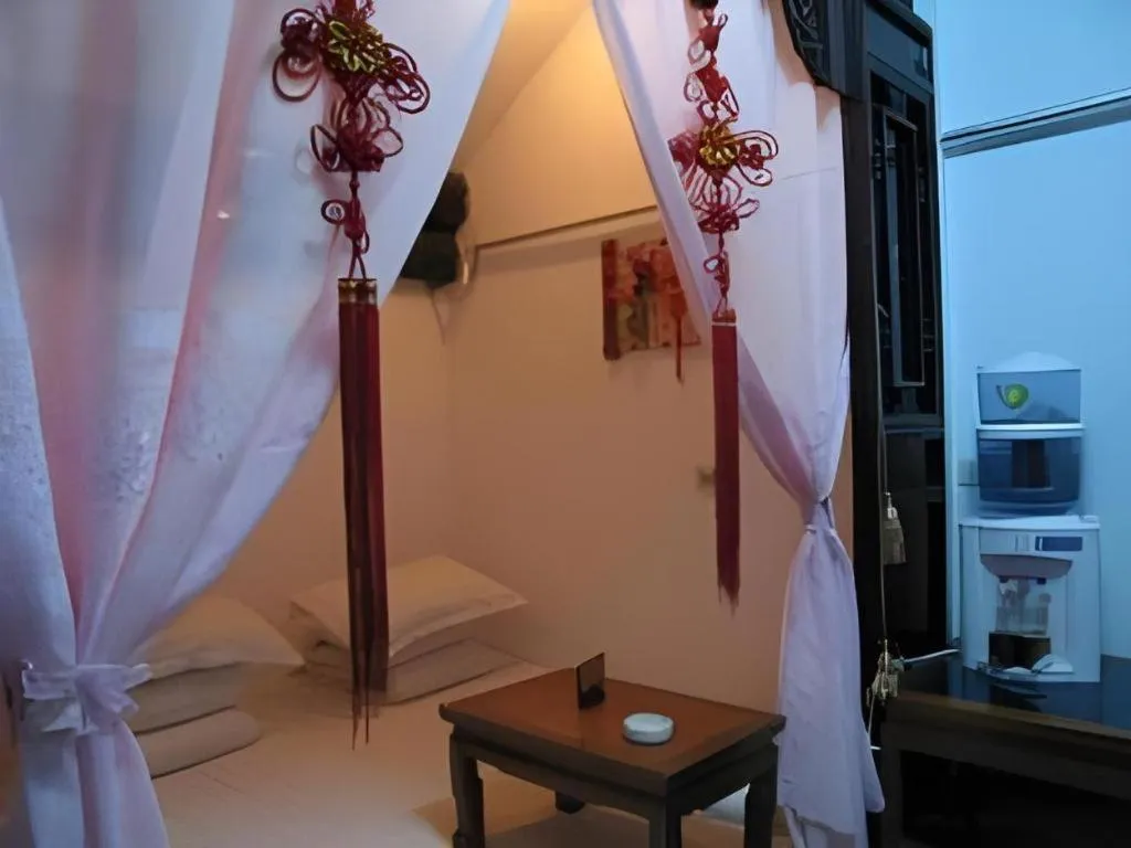 Bed in Pingyao Yufengheng Hotel