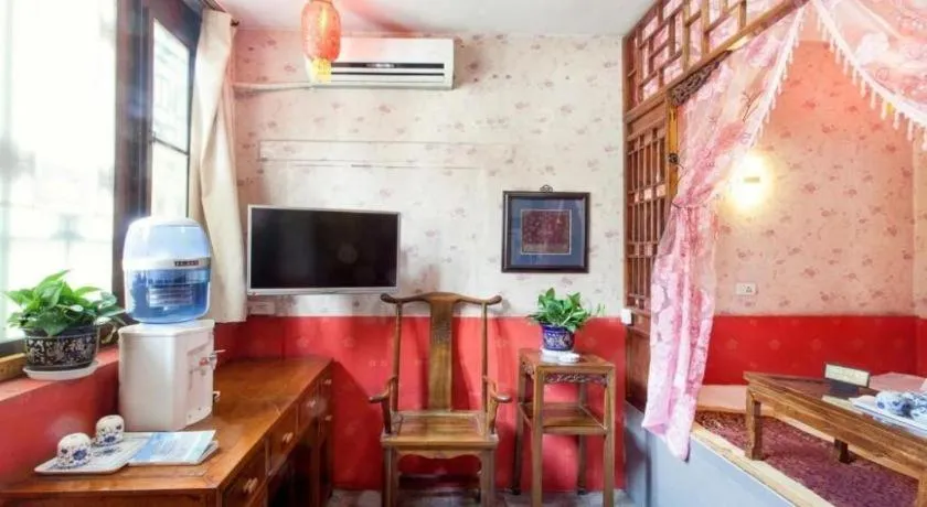 Bed in Pingyao Yufengheng Hotel