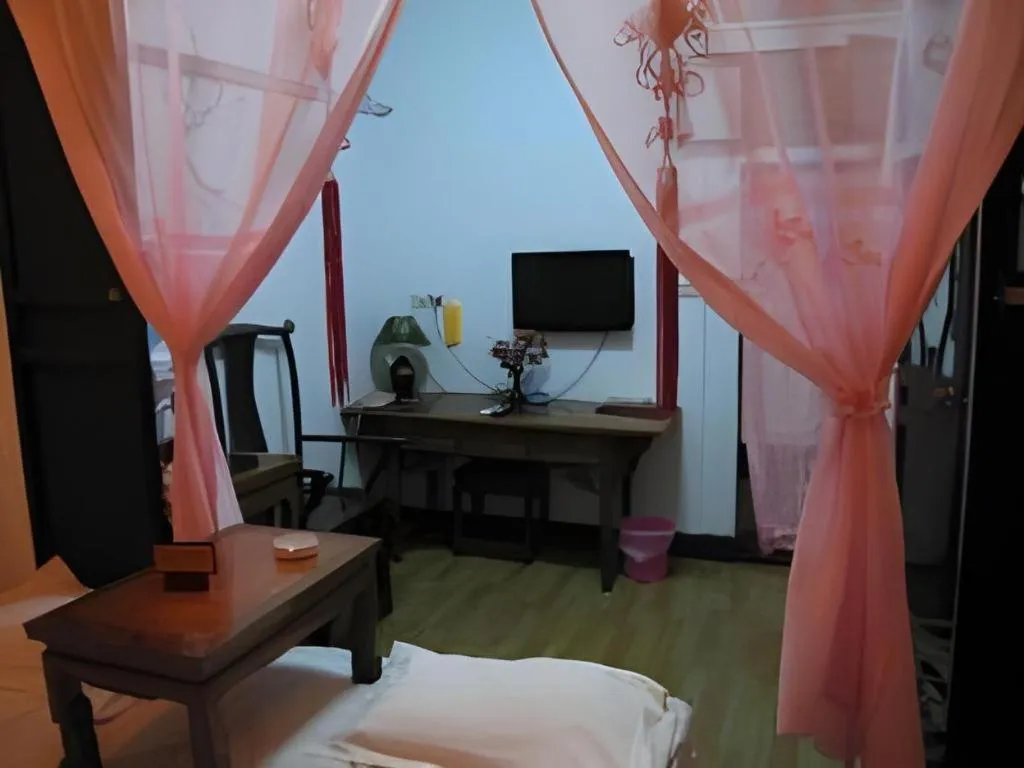 Bed in Pingyao Yufengheng Hotel