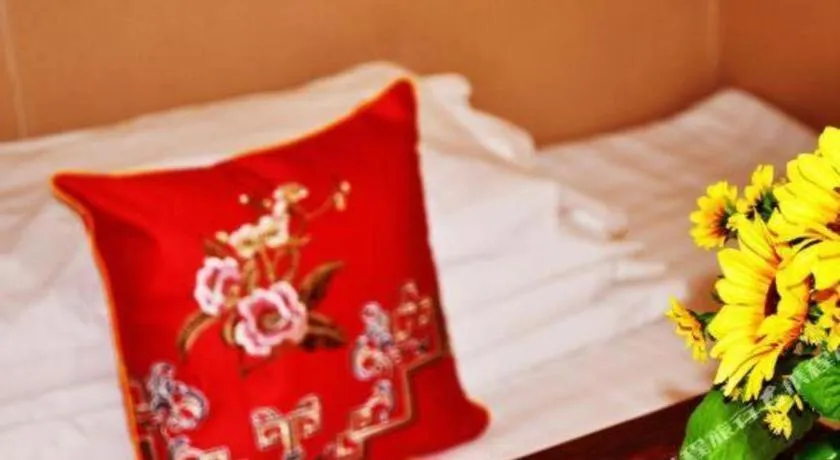Bed in Pingyao Yufengheng Hotel
