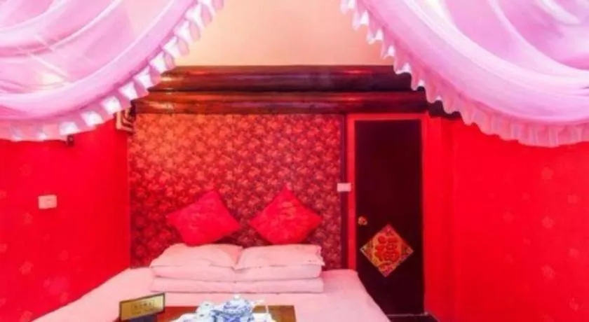 Bed in Pingyao Yufengheng Hotel