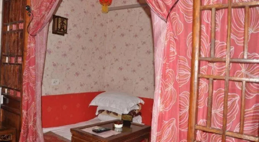 Bed in Pingyao Yufengheng Hotel