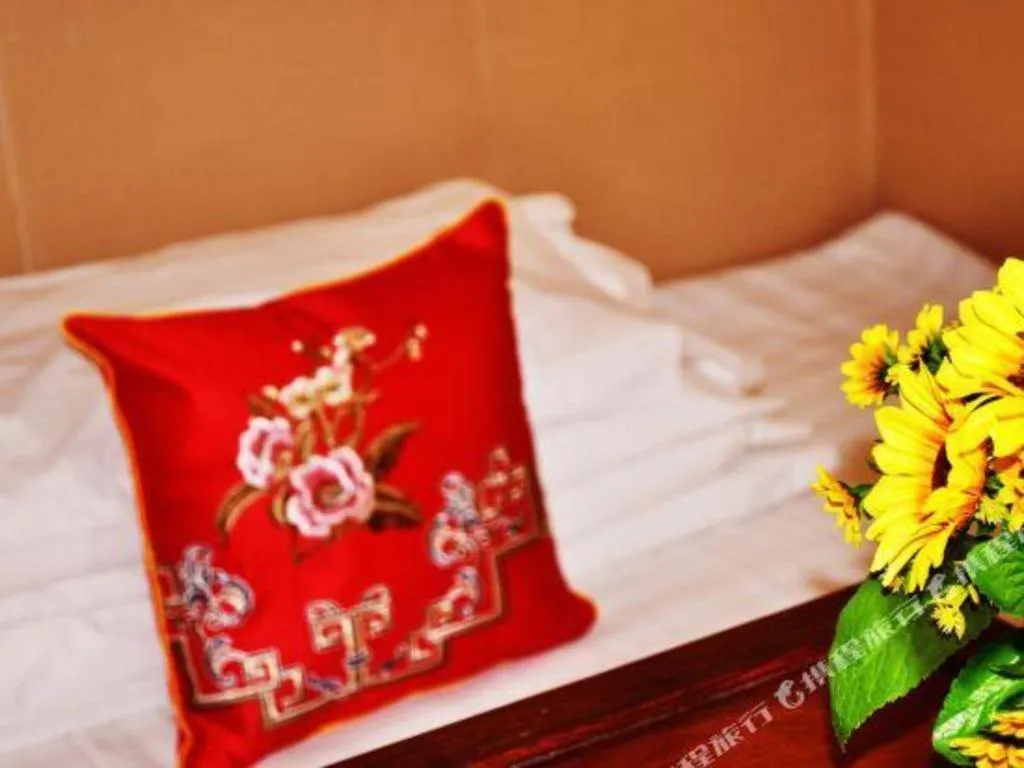 Bed in Pingyao Yufengheng Hotel