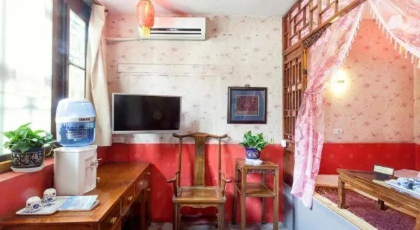 Bed in Pingyao Yufengheng Hotel