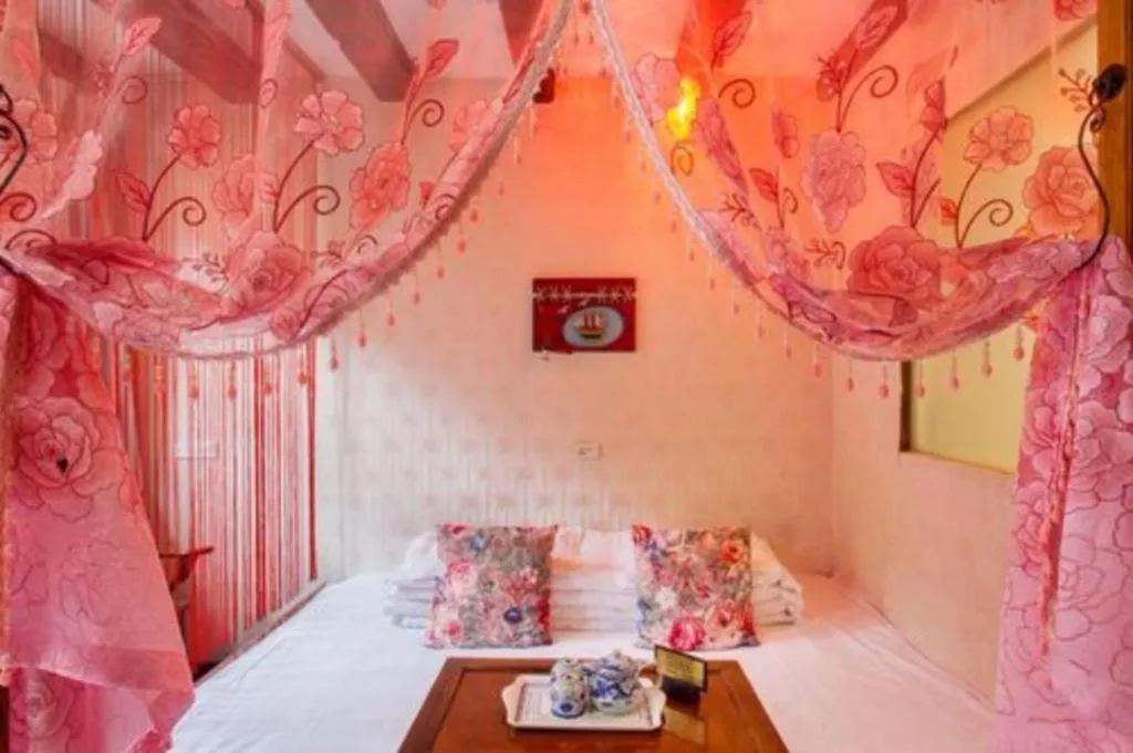 Bed in Pingyao Yufengheng Hotel