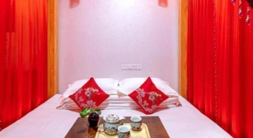 Bed in Pingyao Yufengheng Hotel