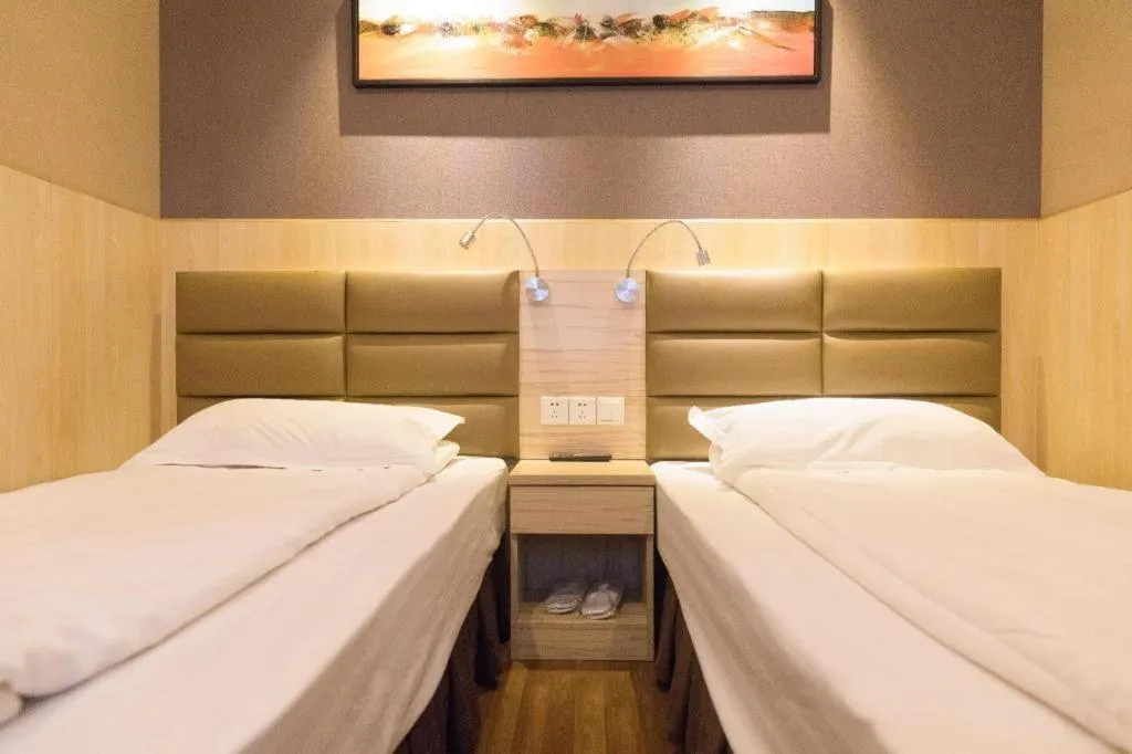 Bed in Shanghai Blue Mountain Bund Youth Hostel