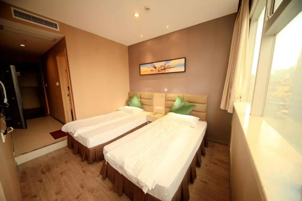 Bed in Shanghai Blue Mountain Bund Youth Hostel