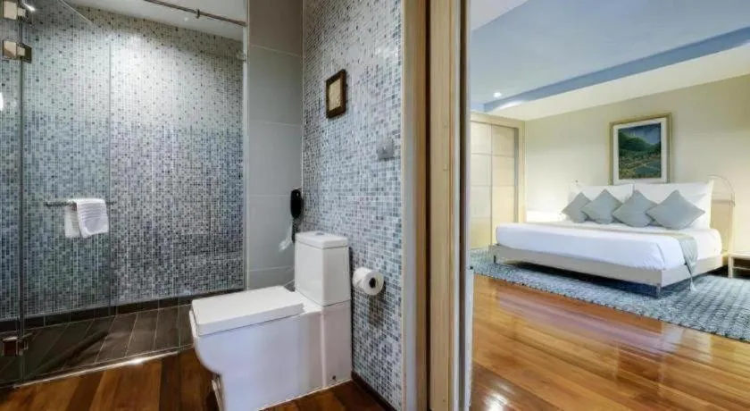 Bed in Baan Souchada Resort & Spa