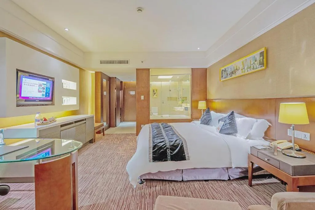 Bed in Putian Depo Hotel