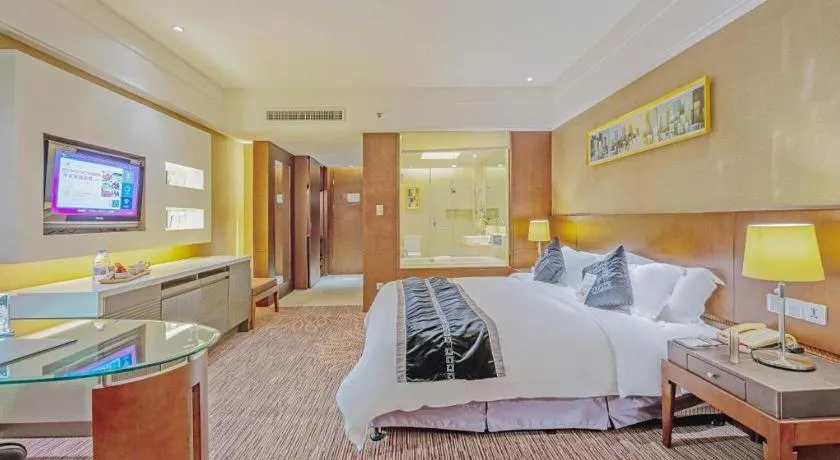 Bed in Putian Depo Hotel