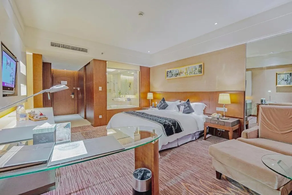 Bed in Putian Depo Hotel