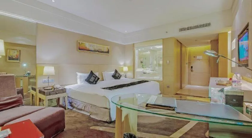 Bed in Putian Depo Hotel