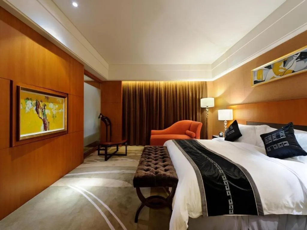 Bed in Putian Depo Hotel
