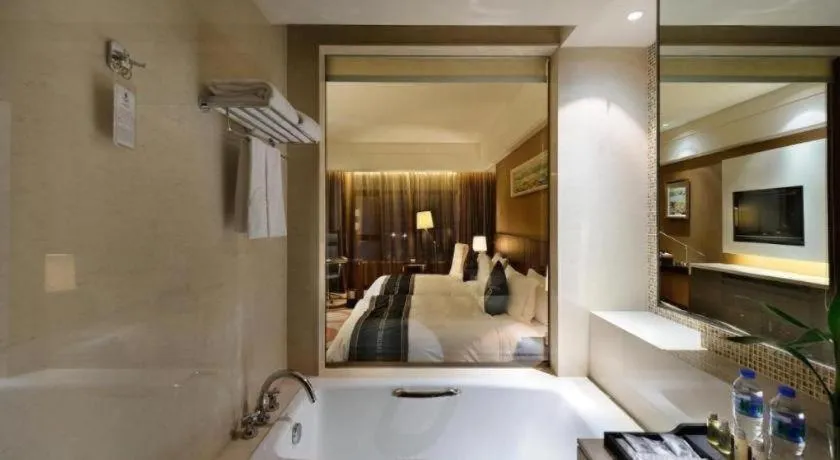 Bed in Putian Depo Hotel