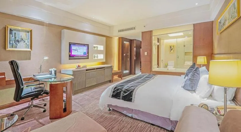Bed in Putian Depo Hotel