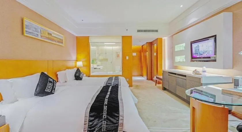 Bed in Putian Depo Hotel