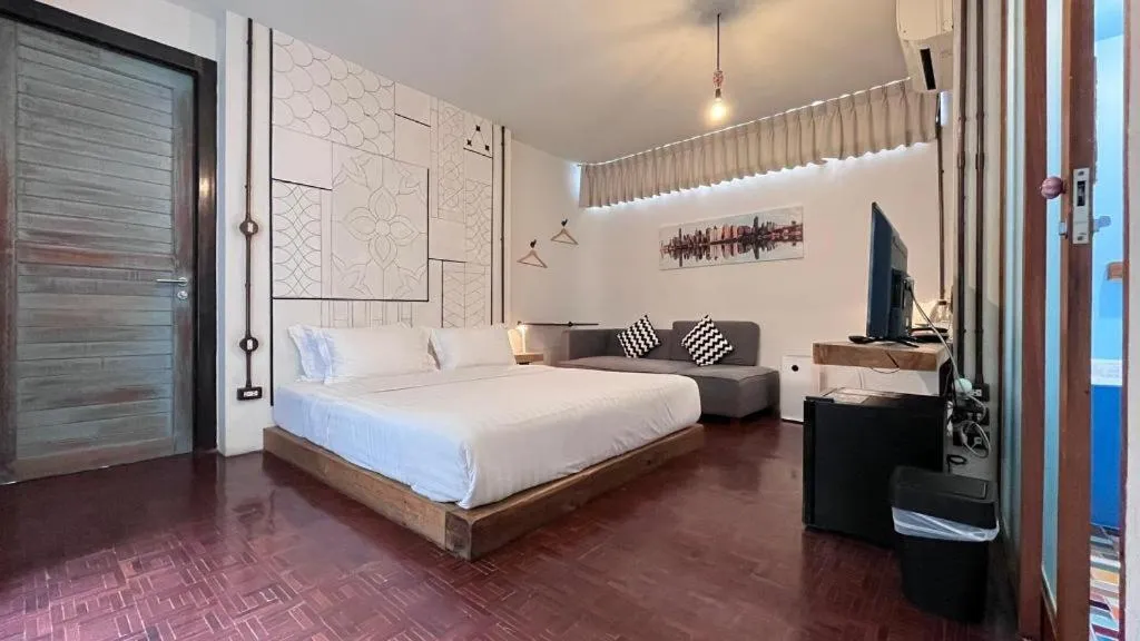 Bed in The Artel Nimman Hotel