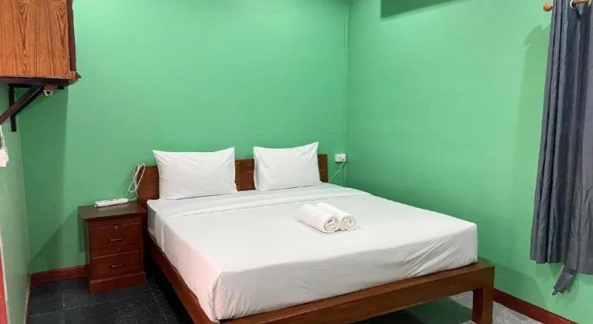 Bed in Hihotel Saraburi