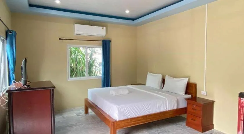 Bed in Hihotel Saraburi