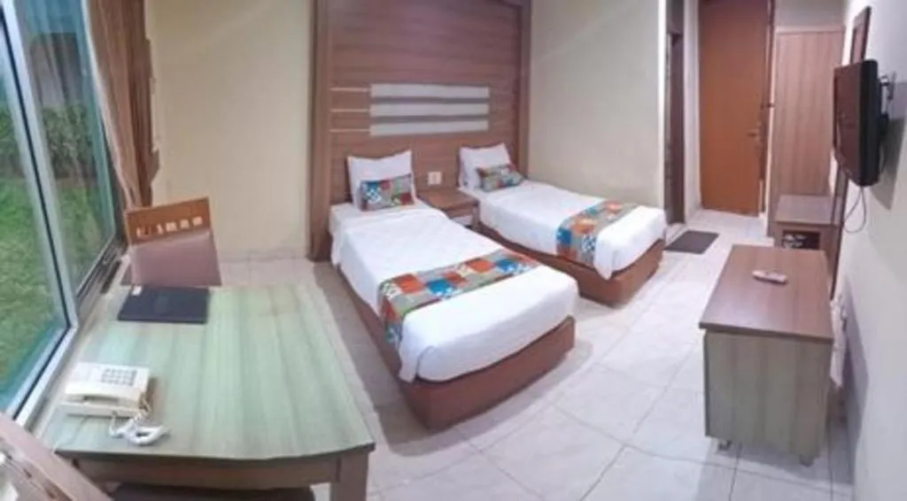 Bed in Hotel Senen Indah Syariah