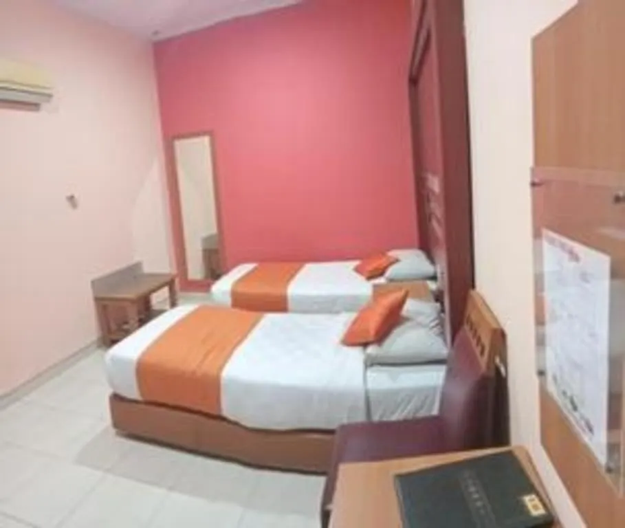 Bed in Hotel Senen Indah Syariah