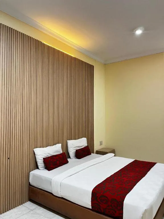 Bed in Hotel Senen Indah Syariah