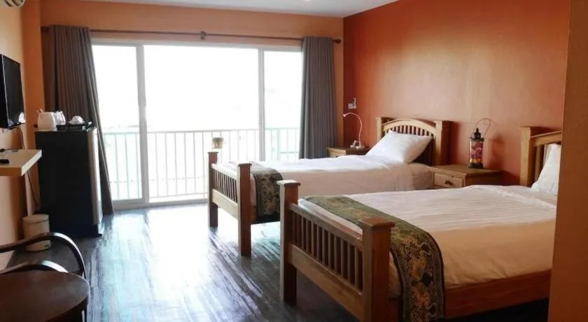 Bed in Phaphoom Boutique Residence