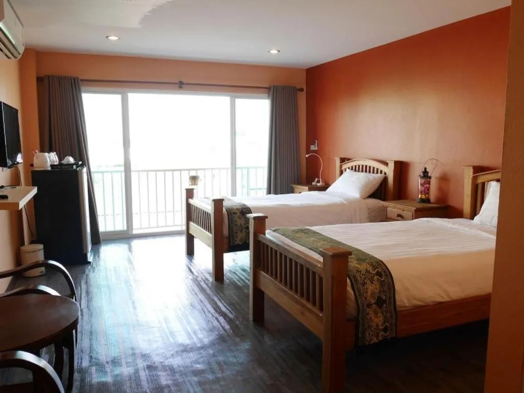 Bed in Phaphoom Boutique Residence