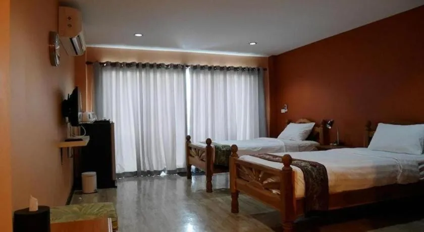 Bed in Phaphoom Boutique Residence