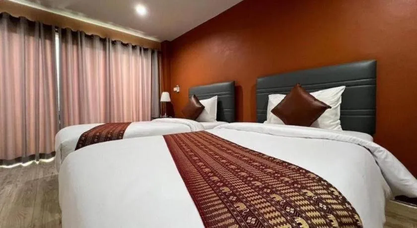 Bed in Phaphoom Boutique Residence