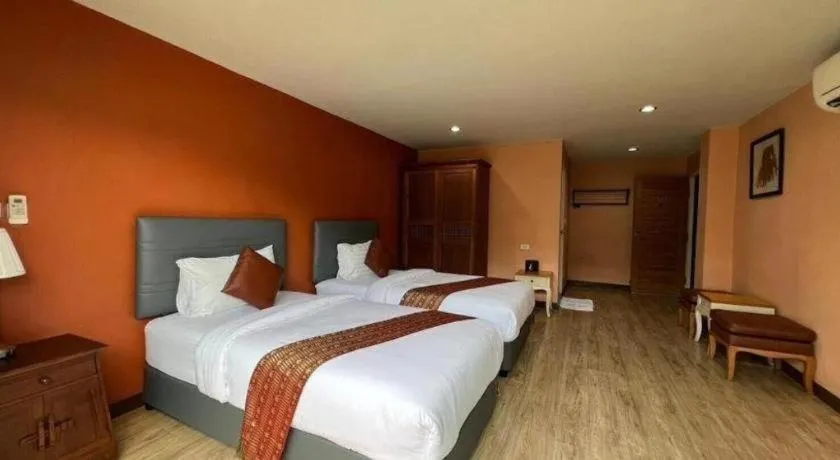 Bed in Phaphoom Boutique Residence