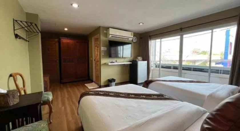 Bed in Phaphoom Boutique Residence