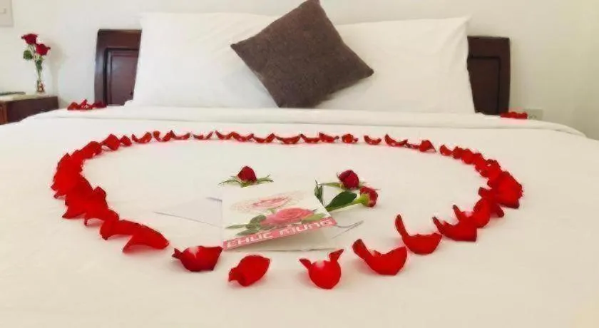 Bed in Castaways Resort Phu Quoc