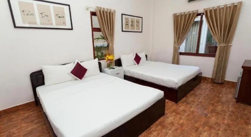 Bed in Castaways Resort Phu Quoc