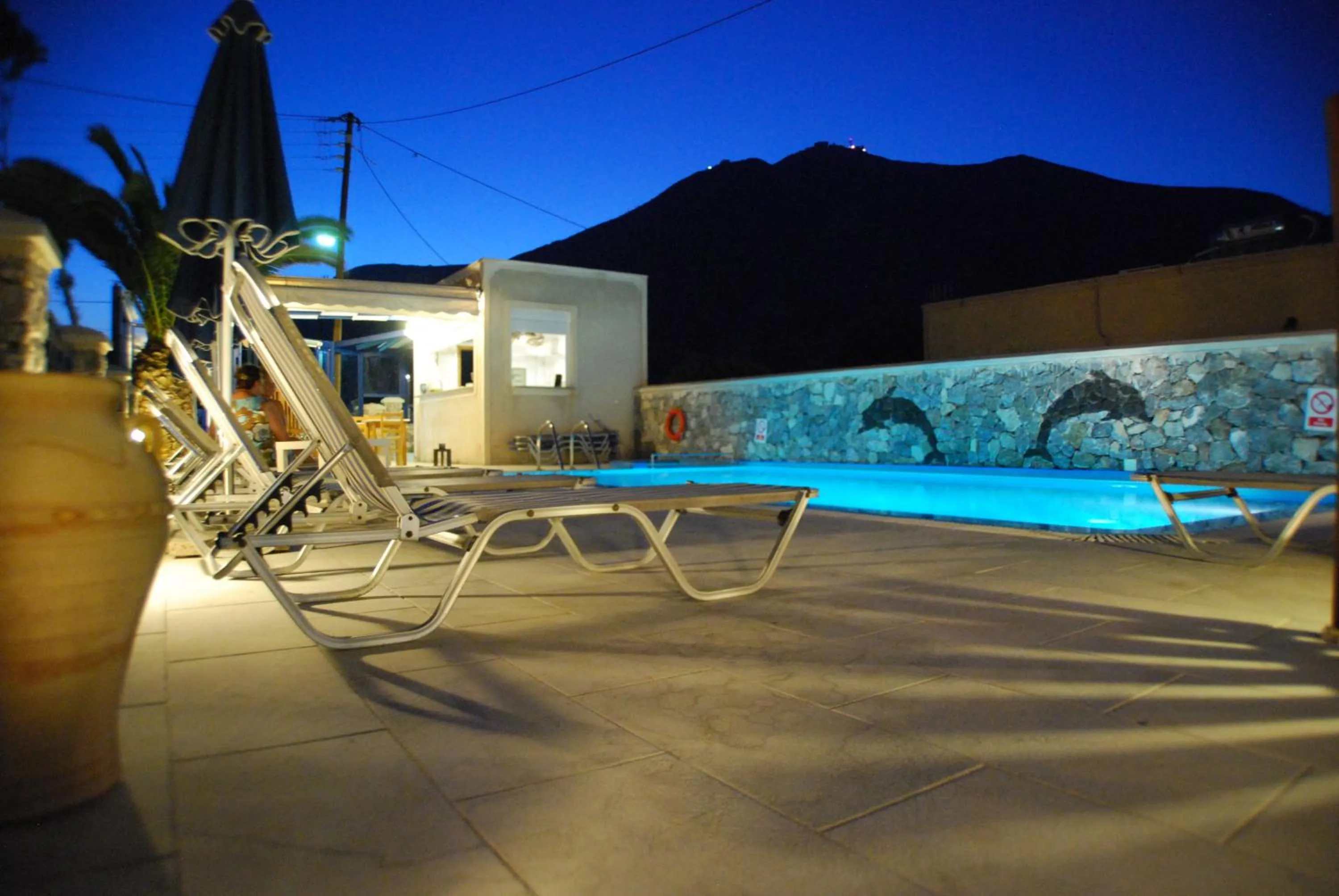 Facade/entrance in Aretousa Villas