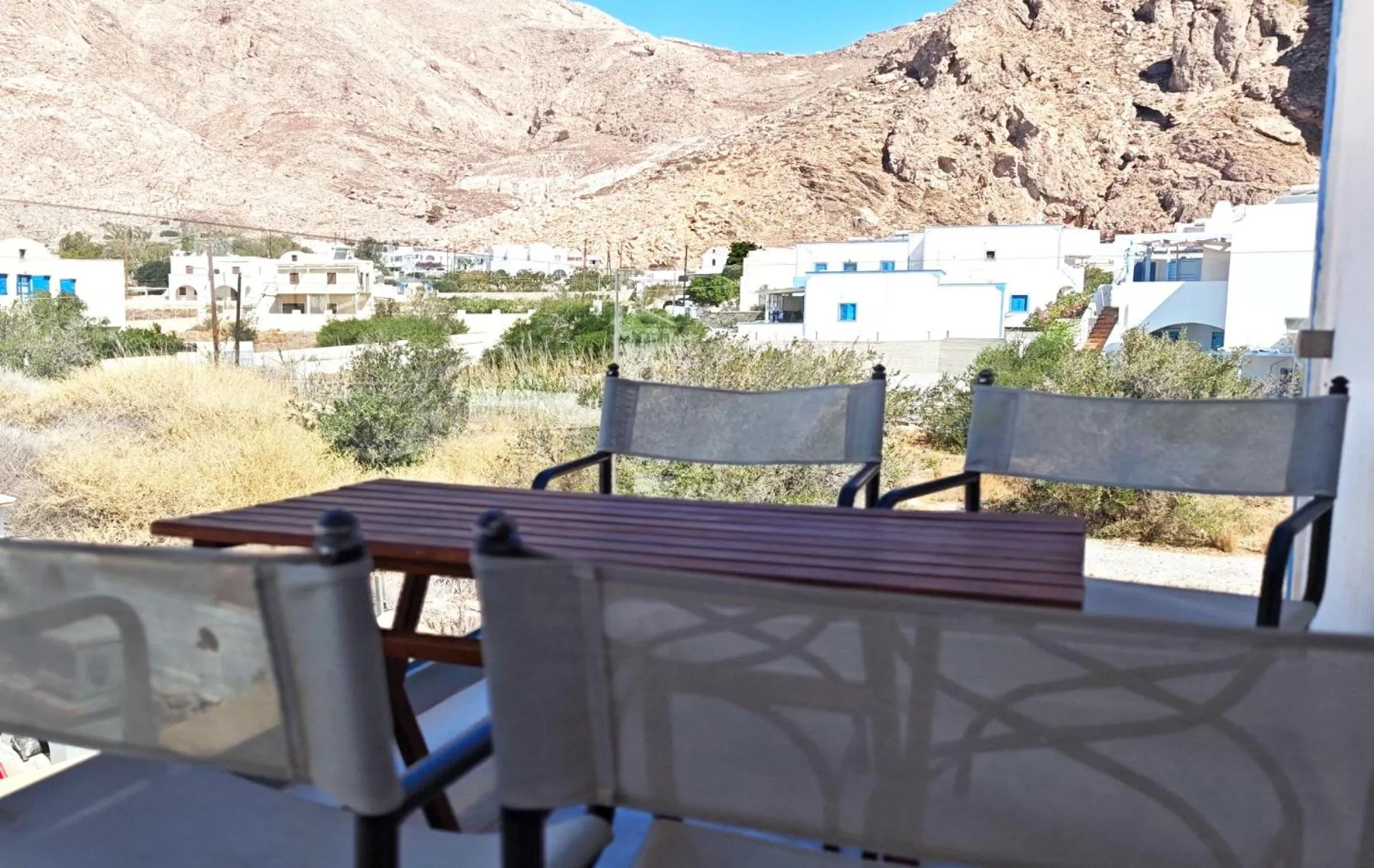 Mountain view in Aretousa Villas