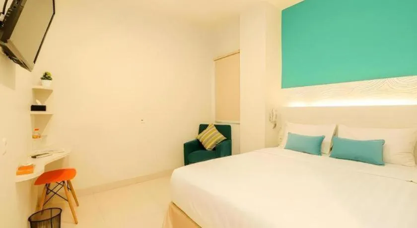 Bed in Makassar Beach Inn