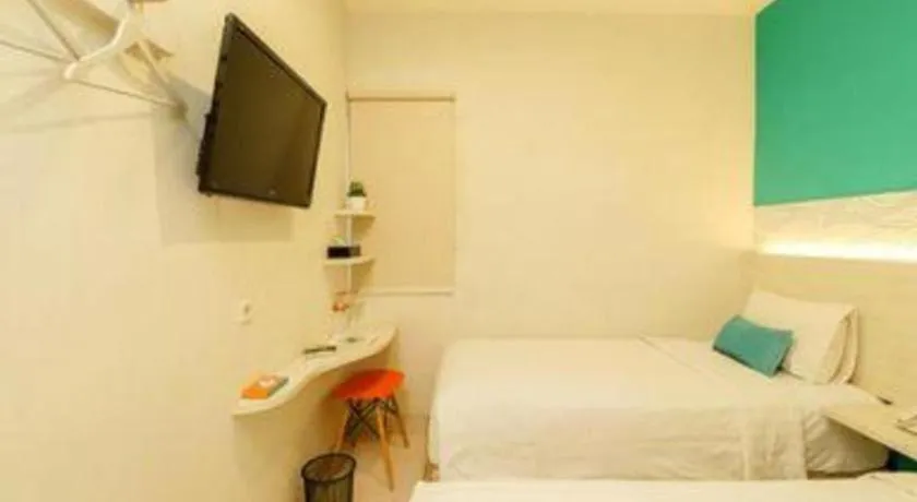 Bed in Makassar Beach Inn