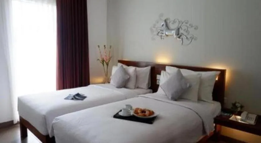 Bed in Burza Hotel Lubuk Linggau