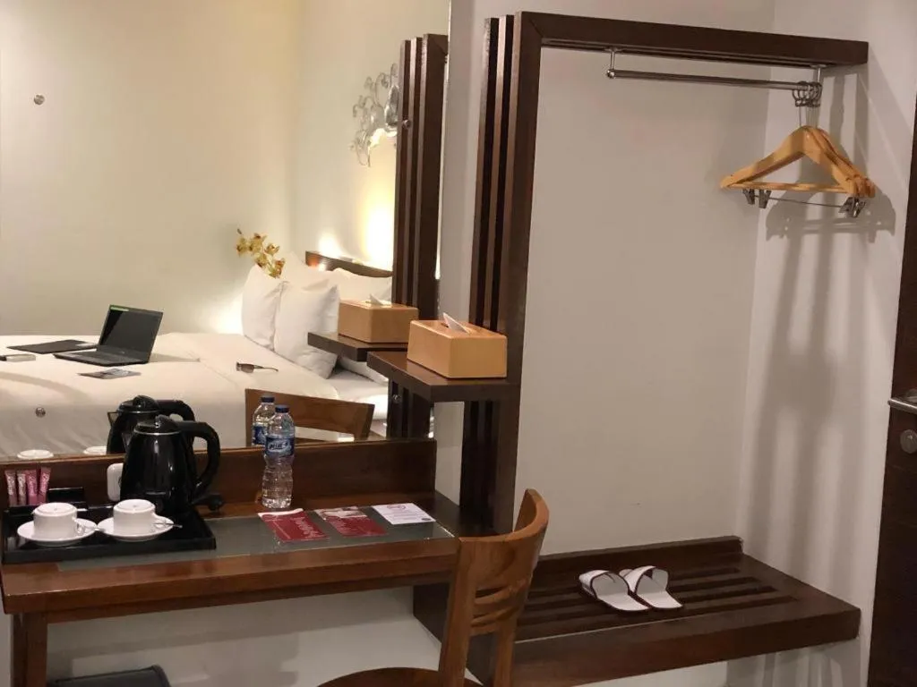 Bed in Burza Hotel Lubuk Linggau