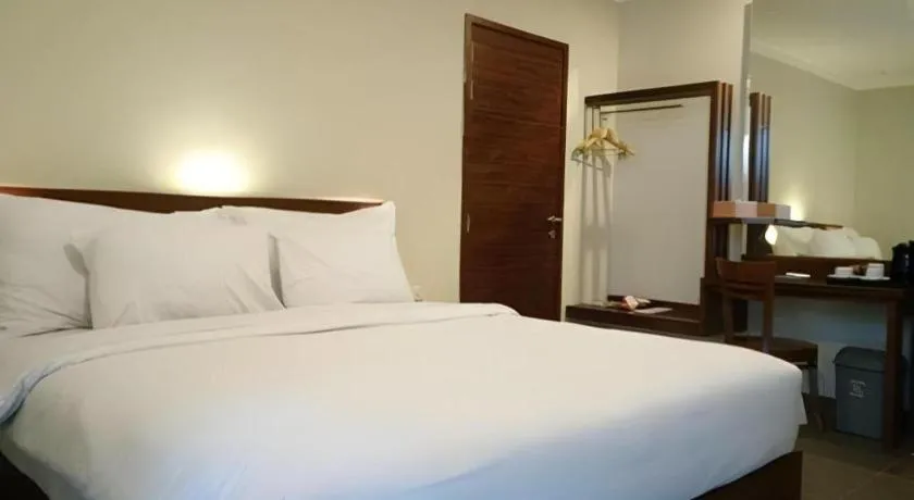 Bed in Burza Hotel Lubuk Linggau