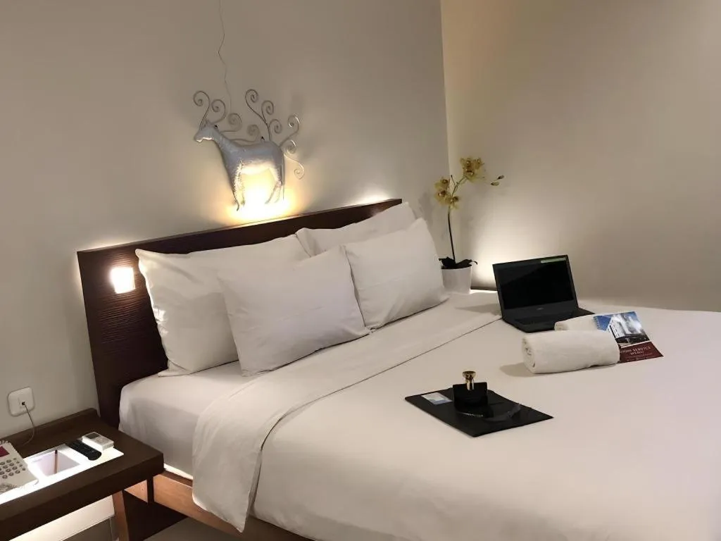 Bed in Burza Hotel Lubuk Linggau