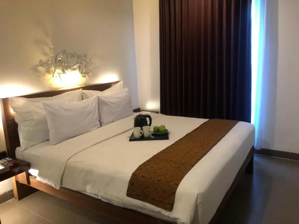 Bed in Burza Hotel Lubuk Linggau